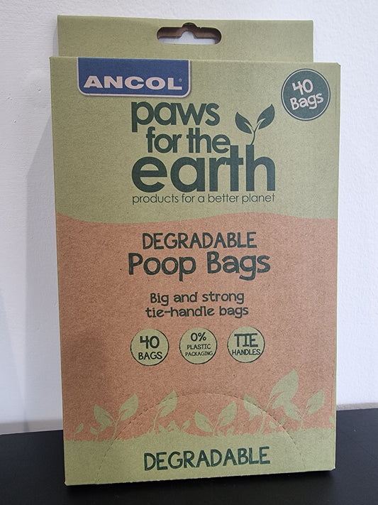 40 x ANCOL Degradable Poo Bags