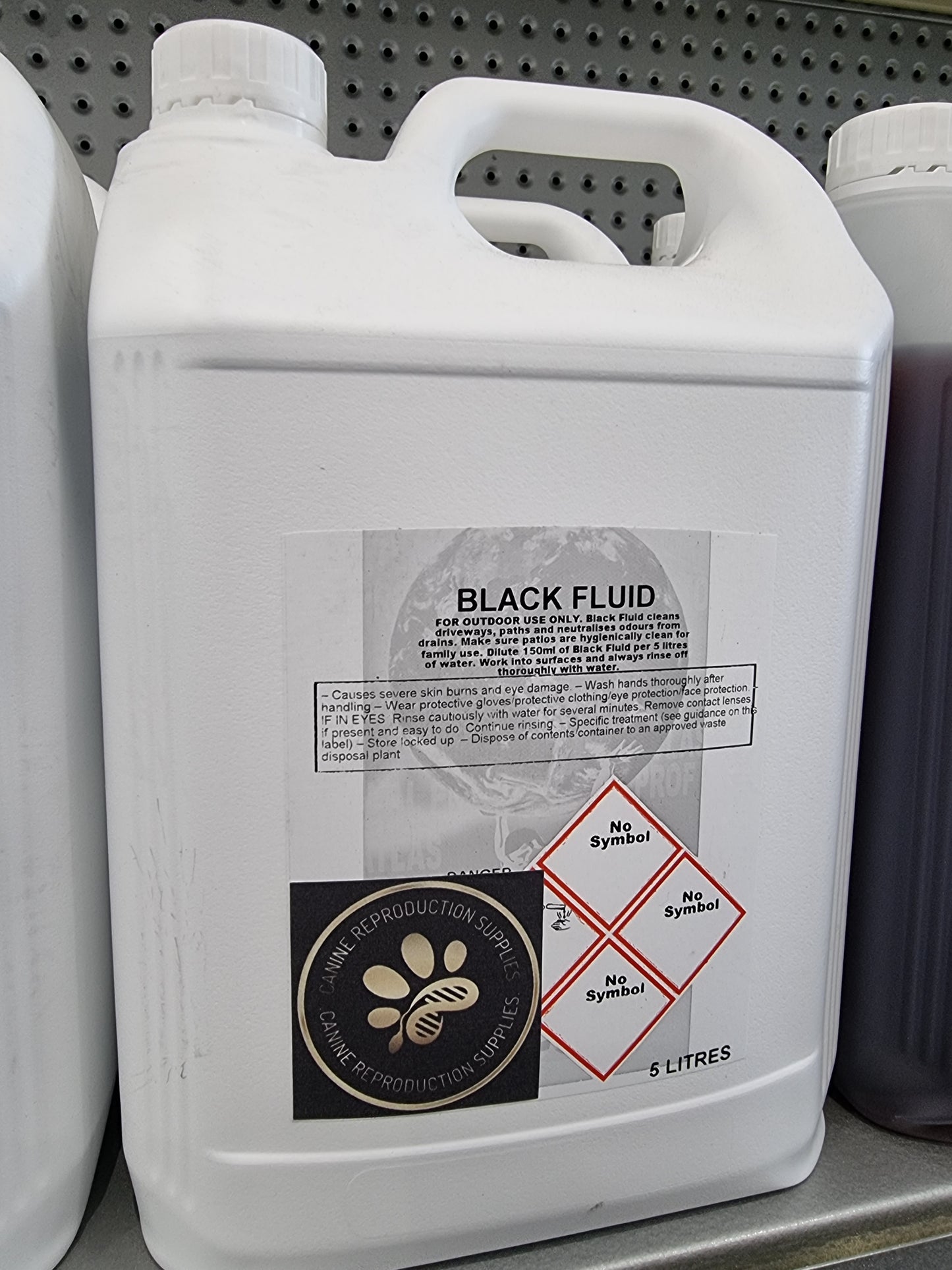 5L Disinfectant (Black Fluid, Kennel Clean Lemon Gel, Orange Gel, Apple Gel)