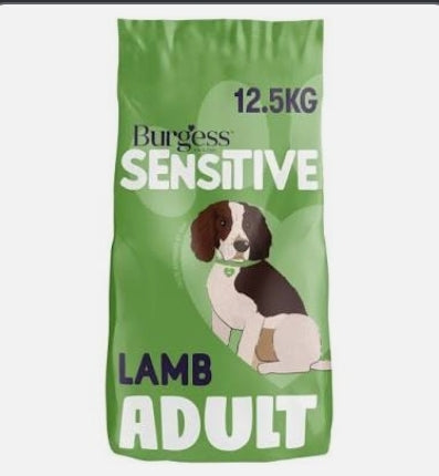 Burgess Lamb & Rice Sensitive 12.5kg