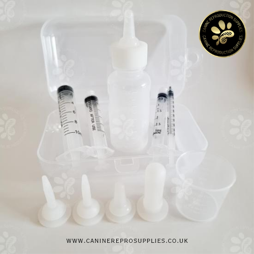 Puppy Syringe Nipple Feeder Set