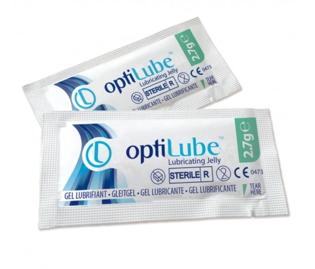 Optilube Sterile Lubricant 10 x 2.7g Sachets