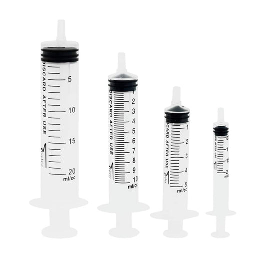 2ml 3 Part Syringe x 100