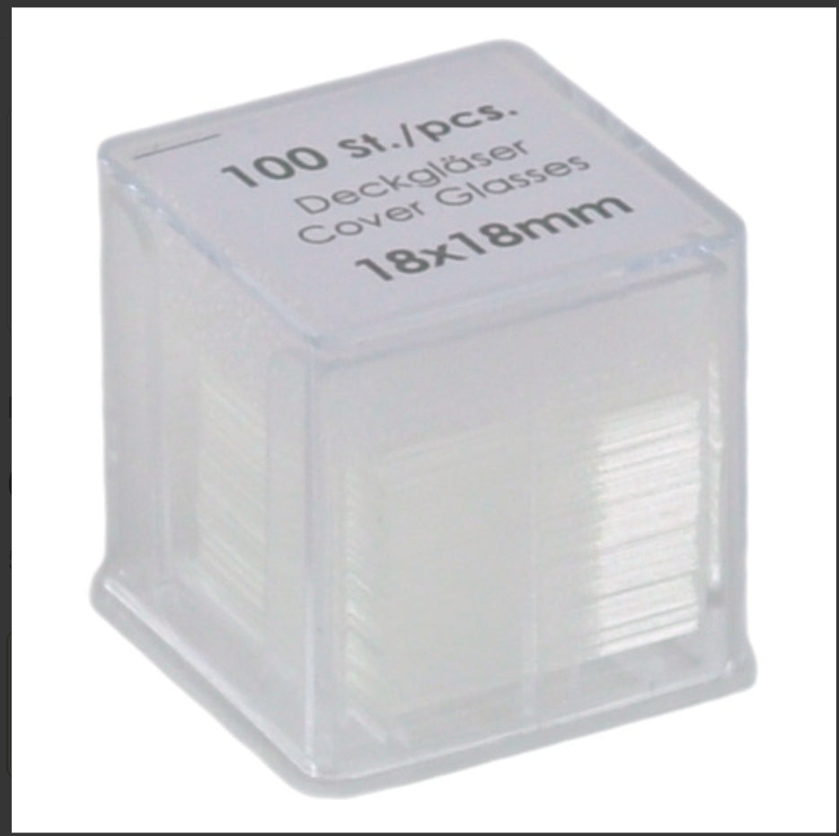 Microscope Slide Cover Slips x 100