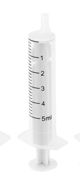 5ml 2 Part Syringe x 100